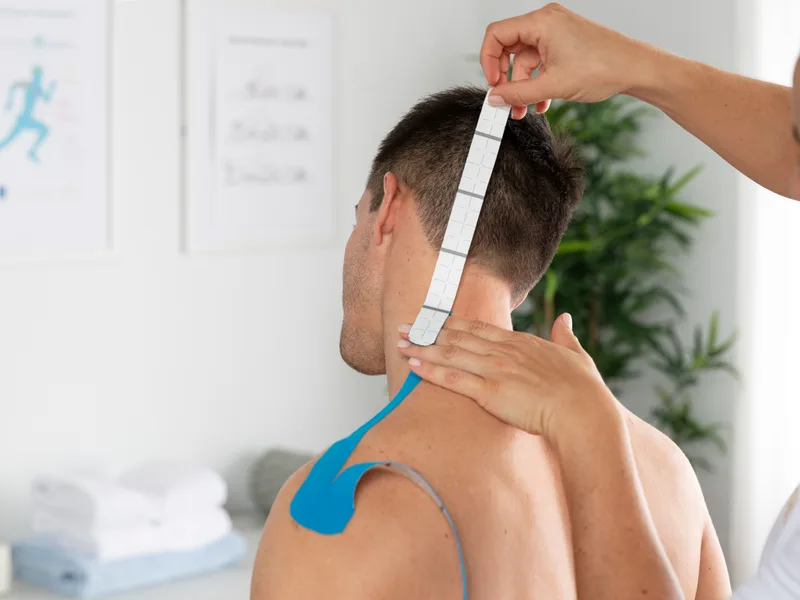 Kinesio Taping at Bluebonnet Chiropractic in Denver
