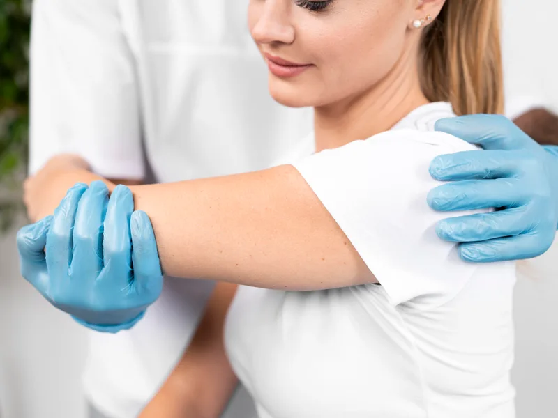 Chiropractic care for arm pain at Bluebonnet Chiropractic in Denver