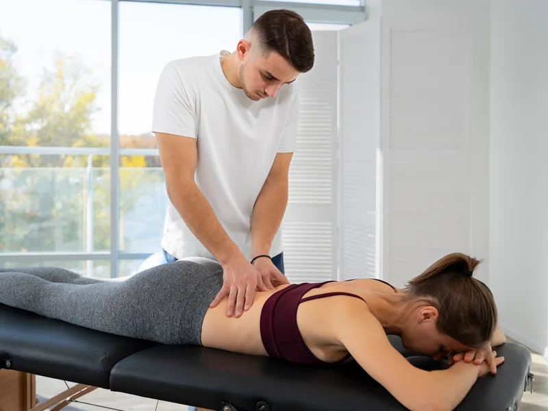 Chiropractic care for hip pain at Bluebonnet Chiropractic in Denver