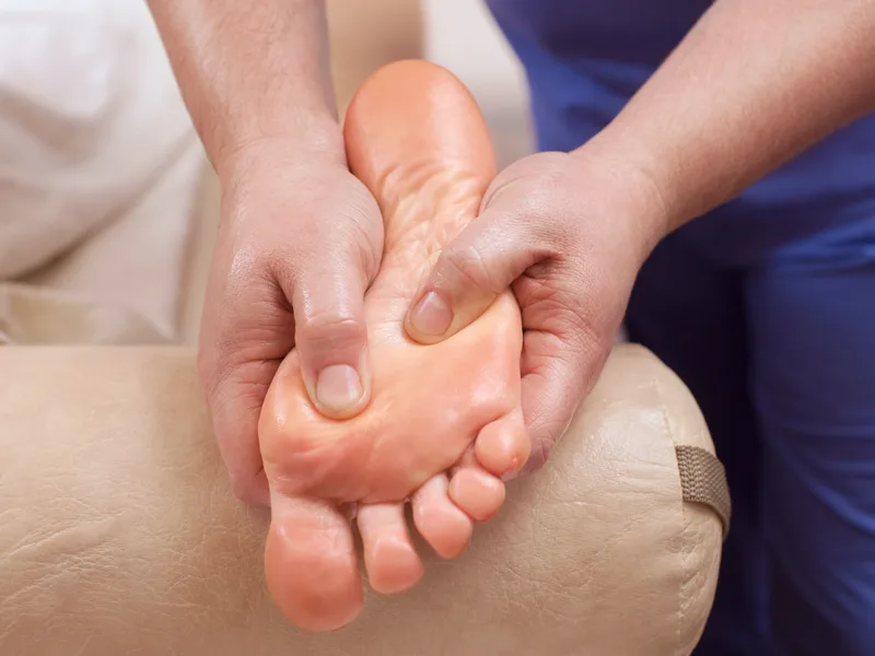 Chiropractic care for plantar fasciitis at Bluebonnet Chiropractic in Denver
