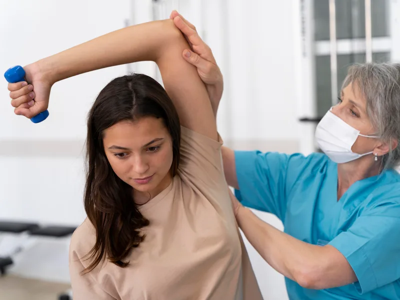 Bluebonnet Chiropractic treating rotator cuff injury in Denver